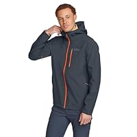 Eddie Bauer Men's Cloud Cap Stretch Rain Jacket Storm Large