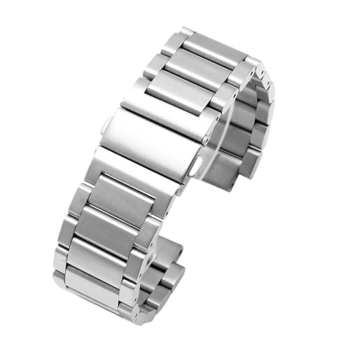 Bracelet de montre acier inoxydable pour Timex T2N720 T2N721 et Garmin 24*16mm