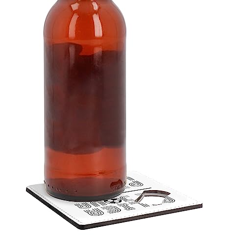 Sous verre décapsuleur évite les taches de table pour apéro foot