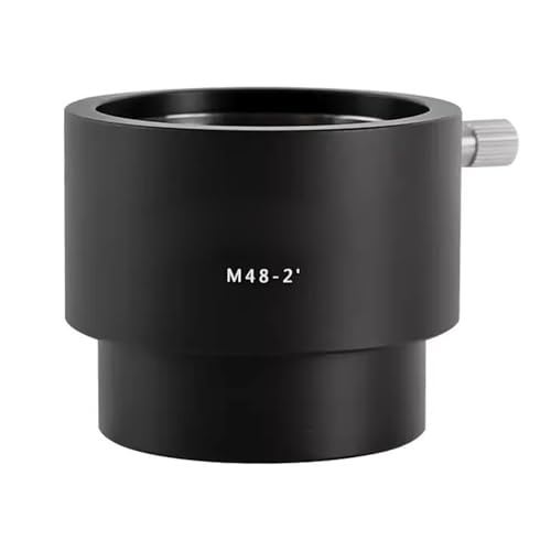 Adaptador de telescopio de 2 pulgadas a M48 anillo conversor ocular