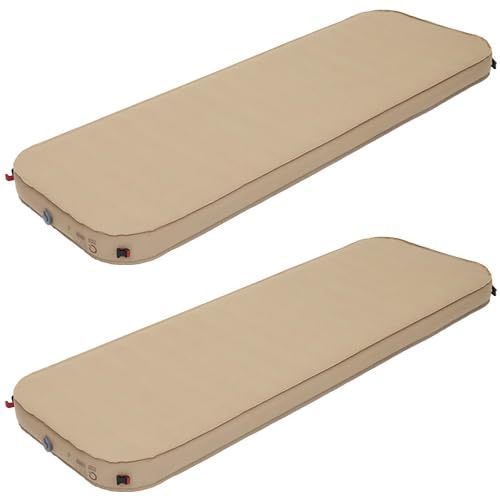 2個セットアウトドア 極上インフレータブルベッド 10cm 極厚 シングルサイズ Amazon | [QUICKCAMP] 極上インフレータブルベッド 10cm 極厚 シングル
