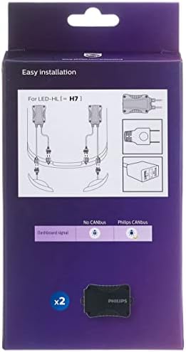 Philips , 5064994 CANbus LED control unit (H7) & 12956X2 CANbus LED control unit 12V 5W, set of 2