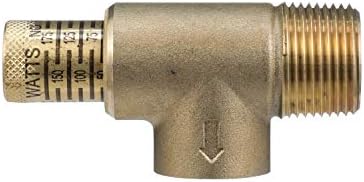 Watts 0371271 530C 1/2" Poppet Style Adjustable Relief Valve