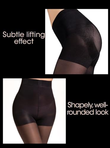 Charm and Attitude Shaping Tights for Women | Slimming Butt Lift Pantyhose | Shapewear Stocking Nylons3