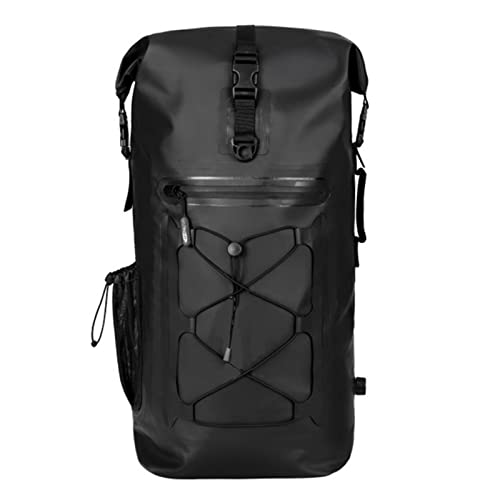 Bolsa De Lona Impermeable 35L Con Costuras Soldadas, Bolsa De Almacenamiento En Seco Impermeable De PVC 500D, Mochila De Gran Capacidad Para Deportes Al Aire Libre Para Kayak, Camping, Canotaje Cover