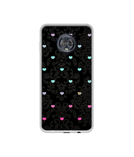 Image of Amazon Brand-Solimo Basic Case for Motorola Moto G6 (Silicone Multicolor)