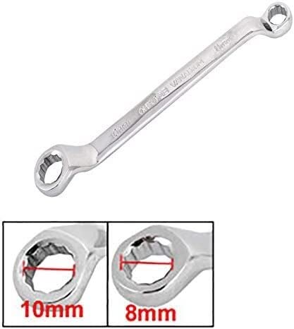 JUCACE Spanner,Wrench,Double End Wrench Cr-V Steel Metric Double Deep Offset Ring Spanner Polished 5.5mm - 32mm (Color : 6 x 7mm)