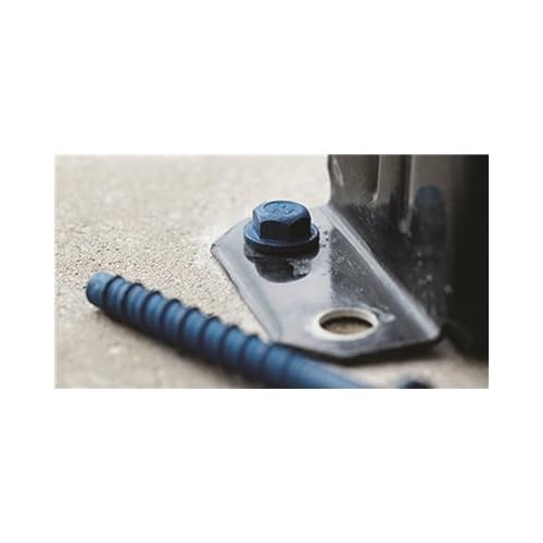 Tapcon 3/8 in. Dia. x 4 in. L Steel Hex Head Concrete Screw Anchor 10 pk