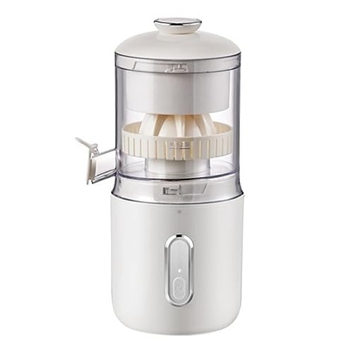 Eighosee Exprimidor Lento InaláMbrico, Exprimidor de LimóN y Naranja, Separador de Jugo con Carga USB, Extractor de Frutas PortáTil, Exprimidor, Exprimidores a PresióN B