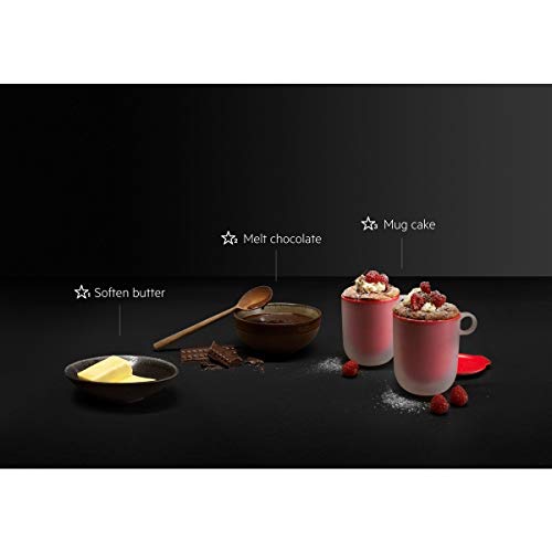 AEG MBE2657SEB Integrierbare Mikrowelle, LCD-Display, Innenbeleuchtung, elektronische Öffnung, Auftauenprogramm, 3… – Bild 6