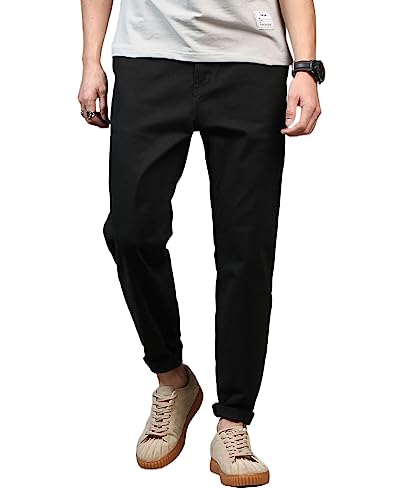 Men's Slim-Fit Casual Stretch Flat Front Khaki Pant Standard and Big & Tall Sizes Chino Pant