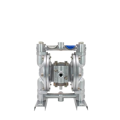 Pompe pneumatique à membrane A10 A15, pompe de pulvérisation peinture, corps en alliage d'aluminium, double haut débit Robuste et étanche(A-10A)