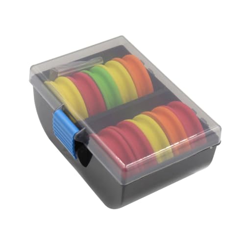 KICHOUSE Essential Fishing Tool 10pcs Round Winding Board for Line Organization