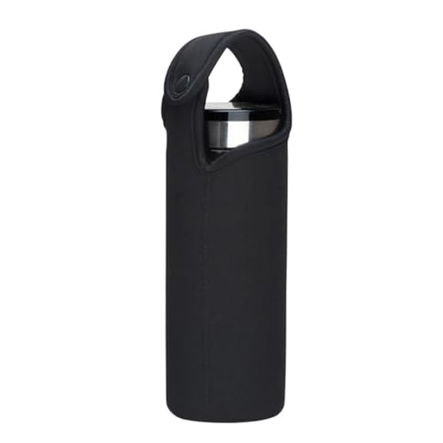 IMIKEYA Bolsa Térmica Neopreno Aislamiento Térmico Antiescaldaduras de 420 Ml Asa y Hebilla para Botella de Agua Funda para Piscinas y Bodas