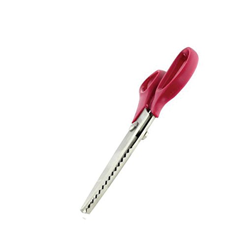 Ciseaux cranteurs à zigzags de 21 cm Clauss avec anneaux plastique - 4