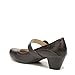 LifeStride Womens Rozz Mary Jane Flat Dark Brown 5.5 M