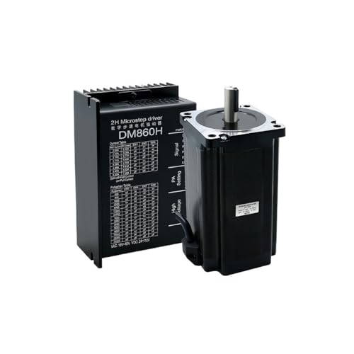 Stepper Motor Open Loop Or Close Loop DC Engines 12Nm with Driver DM860H / HBS86H +3M Encoder Cables 1Pcs(12Nm Open Loop)