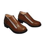 YXIDLMCOS Nagito Komaeda Kibogamine Gakuen Boots Cosplay Shoes Custom Made Props Anime Halloween W3440 (22.5CM)
