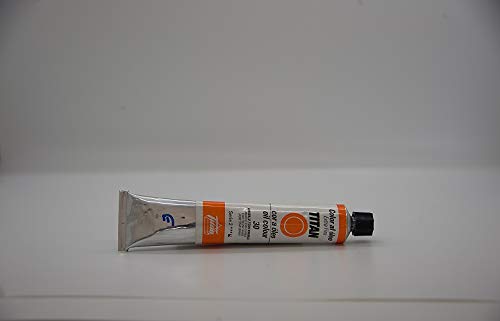 Pintura al oleo 60ml | nº30 amarillo titan naranja