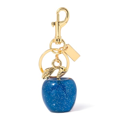 Image of Fruit Bag Charm Keychain - Gold Key Chain, Cute Purse Handbags Accessories - Beautiful Gift for Women