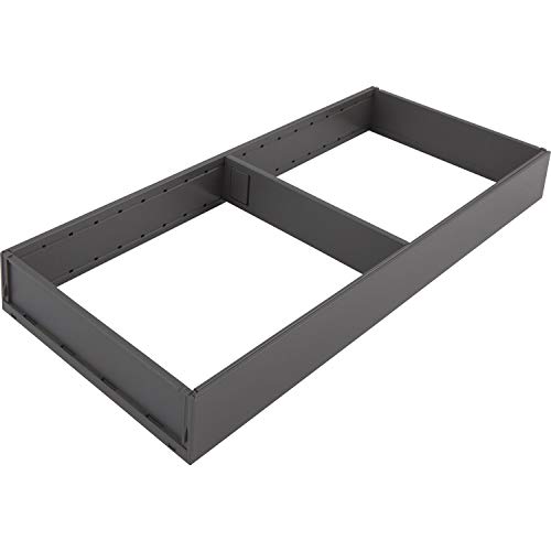 Preisvergleich Produktbild BLUM AMBIA-LINE Schubkastenrahmen breit, NL550mm, Stahl oriongrau matt