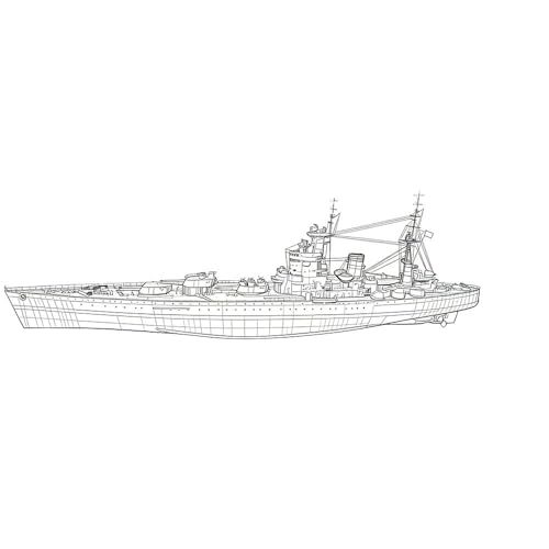 MRY-SFW 140 1/2000 HMS Nelson Class Nelson Battleship28 Water Line Resin Warship Military Ship Model Hobby Collection Unassembled Unpainted