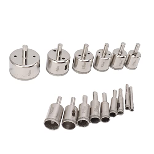 Kit de brocas de diamante, 15 piezas para cerámica y mármol
