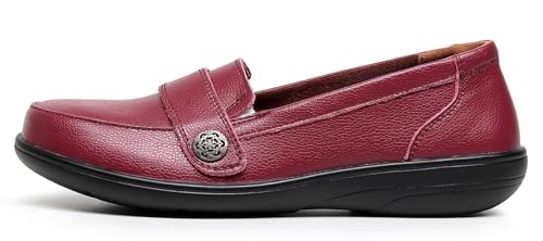 Image of VenusCelia Women's Band Walking Flat Loafer | Casual Shoes