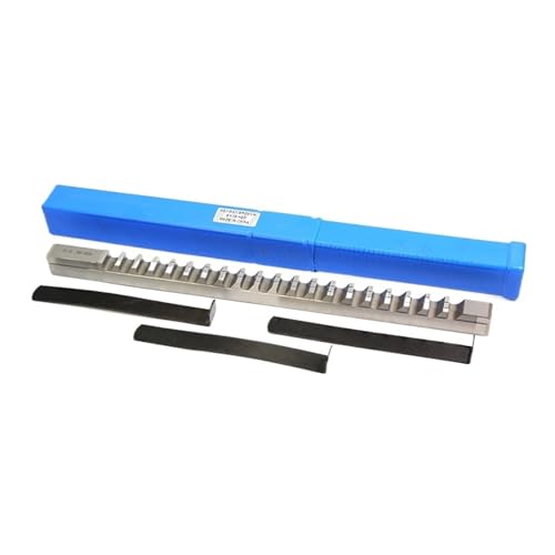 E-16MM E-18MM Push-Type Keyway Broach 5/8 3/4 High-Speed Steel Broach Cutting Tool for CNC Router Metalworking for Metalworking, Lathe(3/4"E)