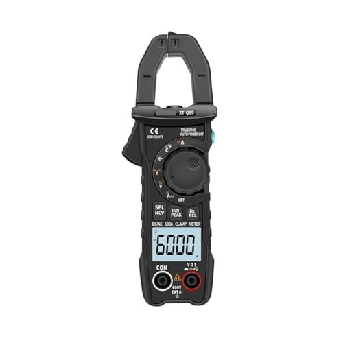 Multímetro Pinza Amperimétrica Digital FUSWIP ZT-QS9 True RMS 600A con Rango Automático miniatura 1