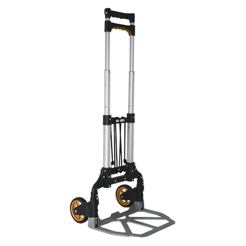 Diable aluminium 70 kg - Extensible de 63 à 100 cm - Poignée ergonomique