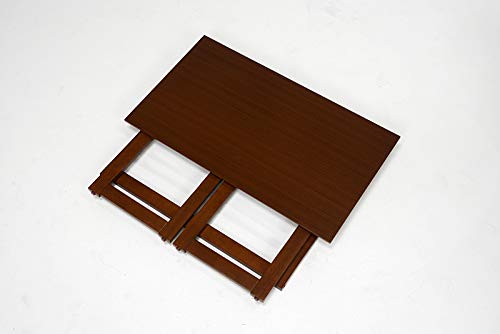 【在庫セール】萩原(Hagihara) サイドテーブル ダークブラウン 高さ65 Amazon｜萩原(Hagihara) サイドテーブル ダークブラウン 高さ65 VT