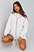 PRETTYGARDEN Hoodies for Women Sweatshirt Zip Up Hoodie Fall Fashion 2026 Trendy Long Sleeve Jackets Winter Clothing Outfits (White,Large)
