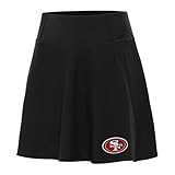 Antigua Women's Black San Francisco 49ers Chip Skort