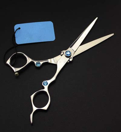 Barber Ciseaux De Cheveux 6 Pouces Diamant Ciseaux De Coupe En Acier Inoxydable Professionnel Coiffure Outil Ciseaux Styliste