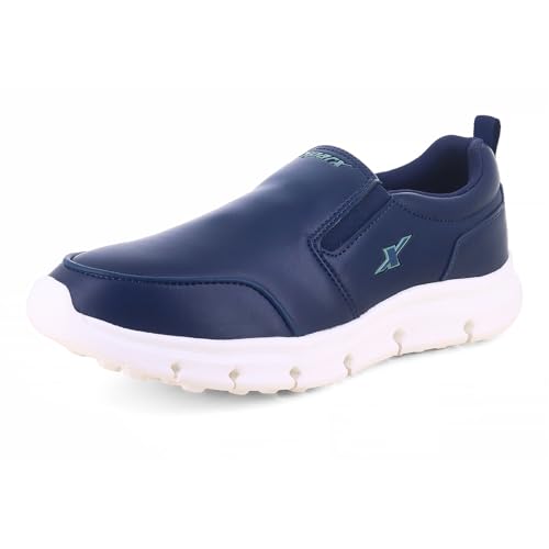 Image of SPARX Sports Running Shoes for Men - Lightweight Breathable Lace-Up Athletic Shoes with Cushioned Comfort, Shock Absorption, Durable Grip, Flexible Sole & Everyday Walking Performance
