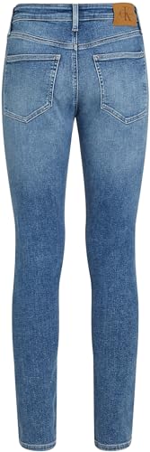Calvin Klein Herren Jeans Hose Skinny Fit, Blau (Denim Light), 28W/36L – Ansicht 6