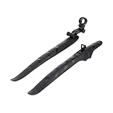 Amazon.co.uk KICHOUSE Road Bike Mud Guard Black Cycling Mudguard for Bicycle Front and Rear Wheels High Strength Impact Resistant Plastic Easy to Install and Splash Guard for Riding Protection #ad #ad