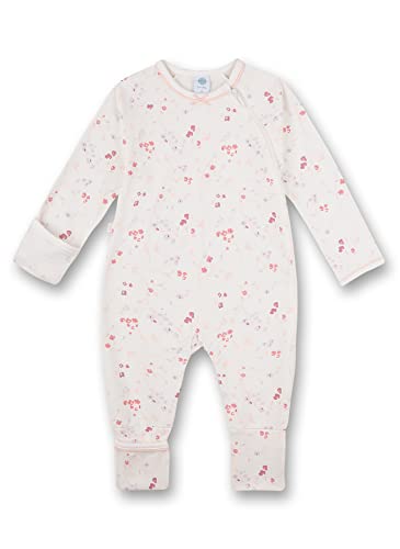 Sanetta Tuta Intera In Due Pezzi Per Neonato E Bambino – Pigiamino Beige Con Piede, Bottoni Automatici, Certificato GOTS, Prodotto In Europa - 2