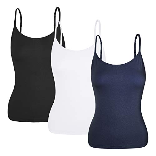 Camisolas Mujeres Inserto Sujetador Camisetas sin