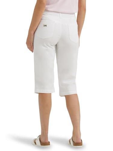 Image of Lee Women's Ultra Lux Comfort with Flex-to-go Utility Skimmer Capri Pant