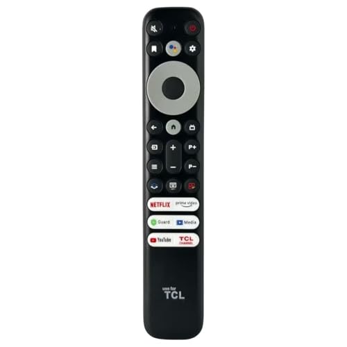 BURAQ TCL Remote Control for TCL Mini-LED QLED 4K UHD Smart TV Compatible with 75R646 65R646 55R646 75S546 65S546 55S546 50S546 43S446 50S446 55S446 65S446 75S446 85S446