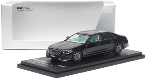 Almost Real, 1/64 BRABUS S850 MAYBACH Masterpiece - 2023 - Obsidian Black Finished Product 660101001