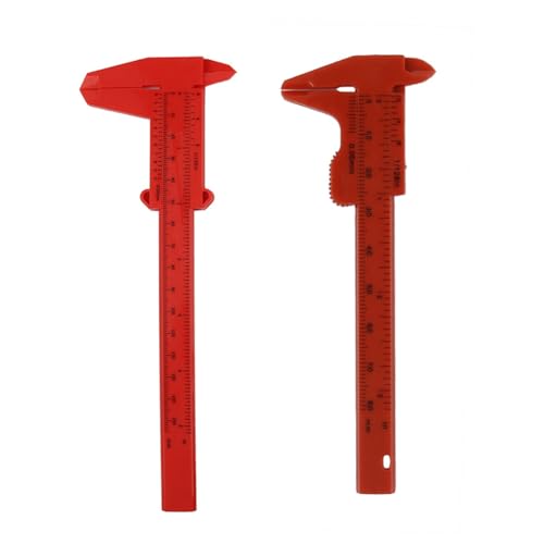 Calibrador Vernier de Profundidad de Plástico 8 cm miniatura 4