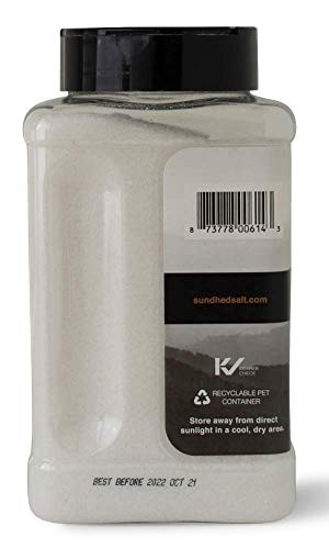 Sundhed Natural White Rock Salt (Fine) In Refill | 750 Grams (26.45 Oz) | Gourmet Seasoning Salt | Real And Natural Iodized Table Salt | Keto Friendly And Kosher Certified No Additives #TOP7