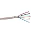 Cable Central LLC (10 Pack) Shielded Plenum Security Cable, White, 22/6 (22 AWG 6 Conductor), Stranded, CMP, Pullbox, 500 Feet