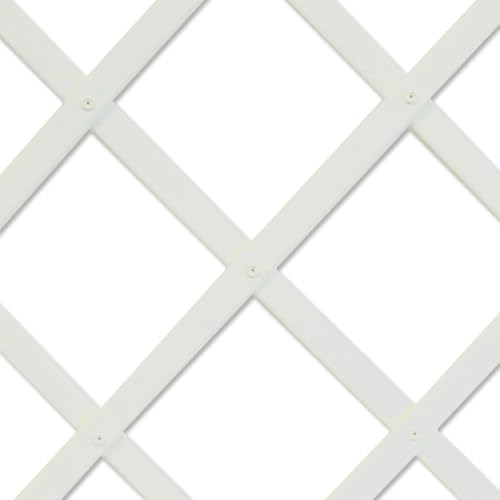 Nortene | Celosia Extensible PVC Trelliflex 1x3 M Blanco | Decoración Exterior | Cerramientos Ambientes Modernos