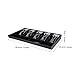 NUOBESTY Secure Cash Register Tray Large Capacity Money Organizer for Retail Supermarkets and Restaurants Sturdy Cash Divider Sleek Design for Quick Sorting