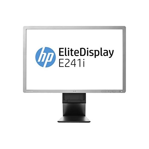 HP EliteDisplay E241i - LED-Monitor - 61 cm (24") - 1920 x 1200 - IPS - 250 cd/m2
