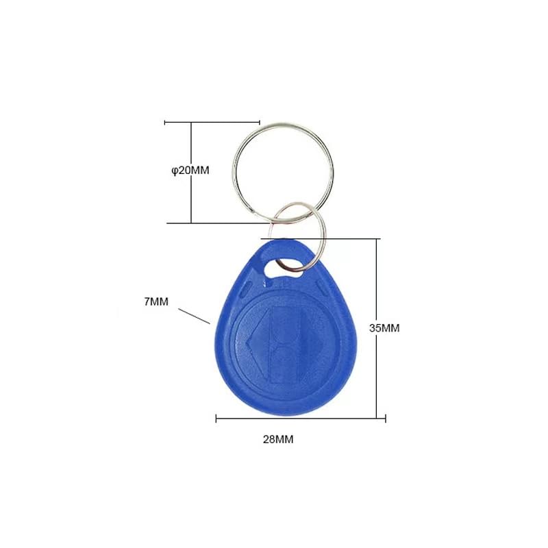RFID Tag / Sleutelhanger 125KHz EM4100 Wit - Bits & Parts Elektronica RFID Tag / Sleutelhanger 125KHz EM4100 Wit - Bits & Parts Elektronica